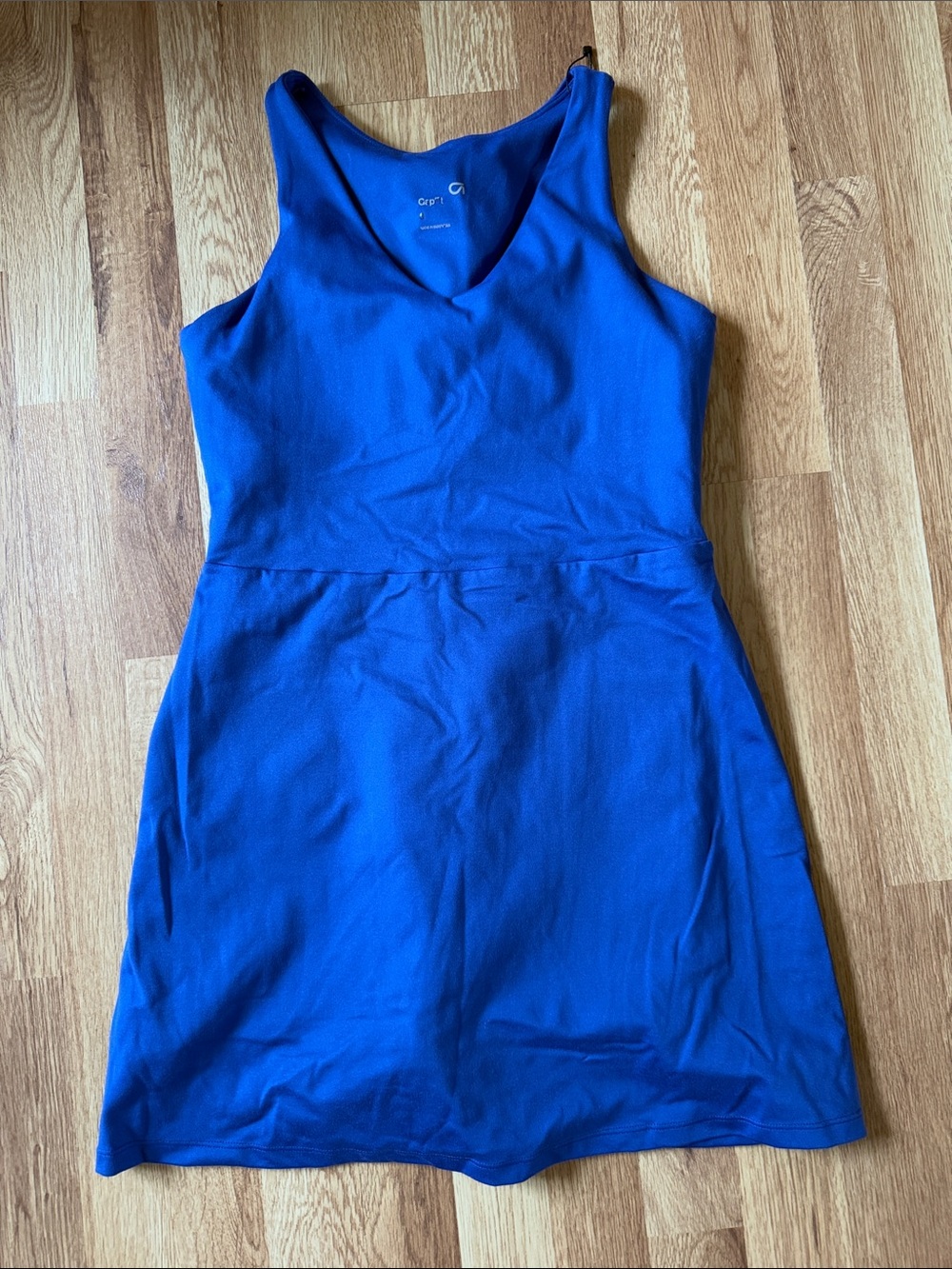 GAP Royal Blue Sleeveless V-Neck Mini Dress